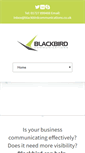Mobile Screenshot of blackbirdcommunications.co.uk